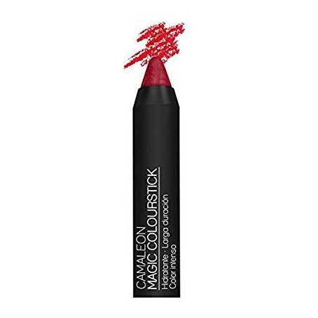 Camaleon Magic Barra de Labios Color Rojo 4 gr