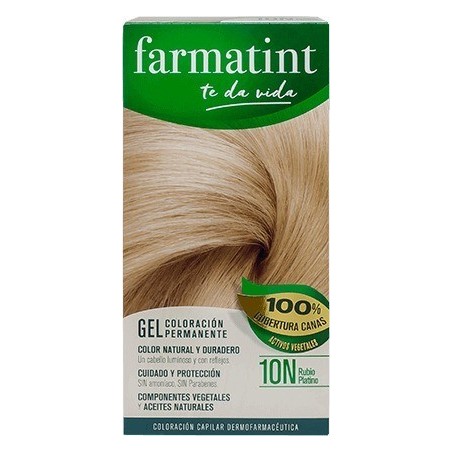 Farmatint 10n Rubio Platino 155ml