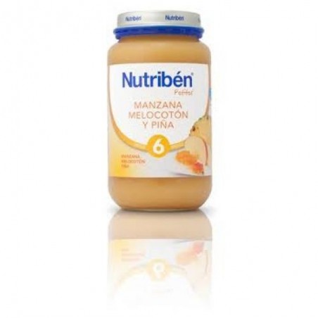 Nutribén Manzana, Melocoton y Piña 250 gr