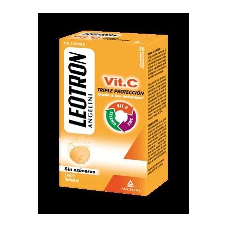 Leotron Vitamina C 36 Comprimidos Efervescentes