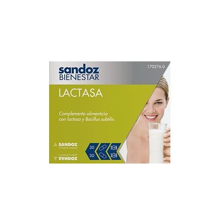 Sandoz Bienestar Lactasa 30 Cápsulas