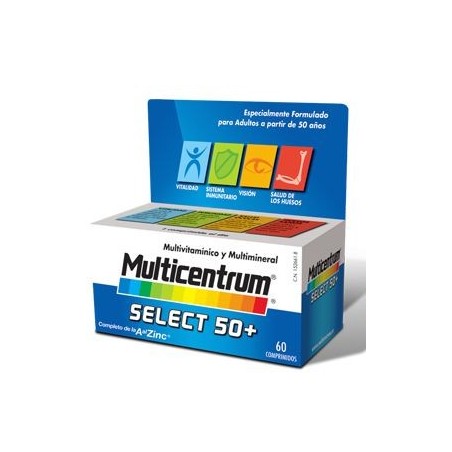 Multicentrum Select 50+ 30 Comprimidos