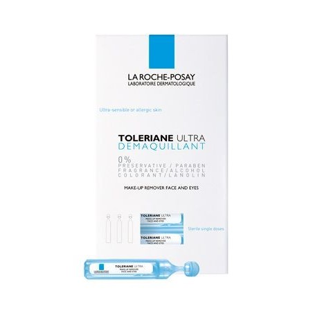 La Roche Posay Toleriane Desmaquillante de Ojos y Rostro 30 uds