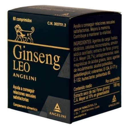 Ginseng Leo 60 Grageas