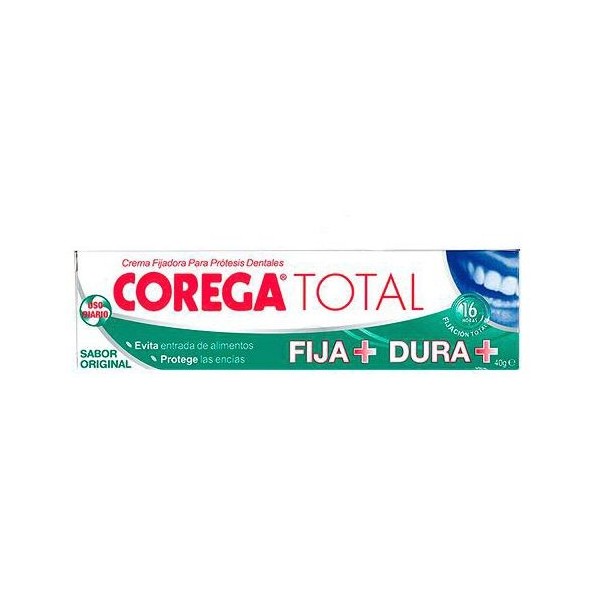 Corega Total Crema Fijadora 40 Ml