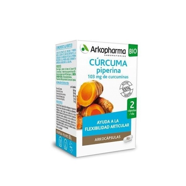 Arkopharma Cúrcuma Bio 80cáp