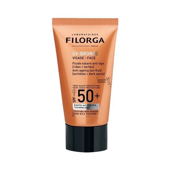 Filorga Uv-Bronce Face SPF50+ Fluido Solar Antiedad 40ml