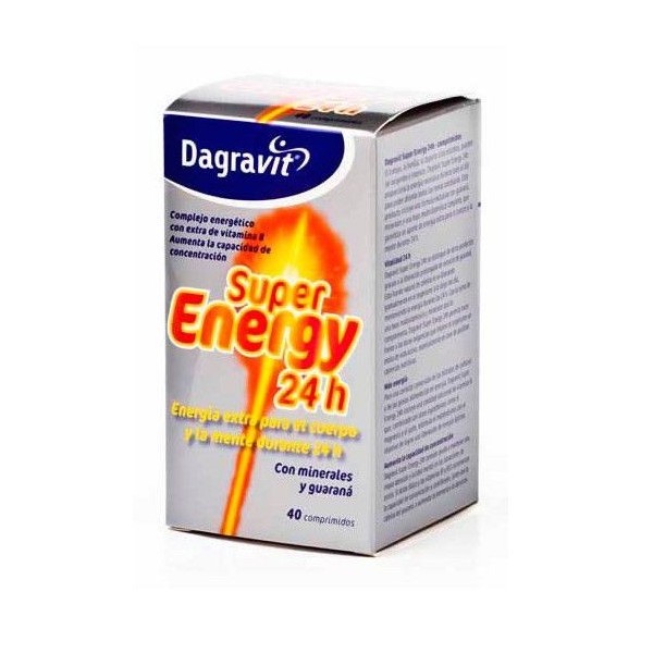 Dagravit Súper Energy 24h 40 Comprimidos