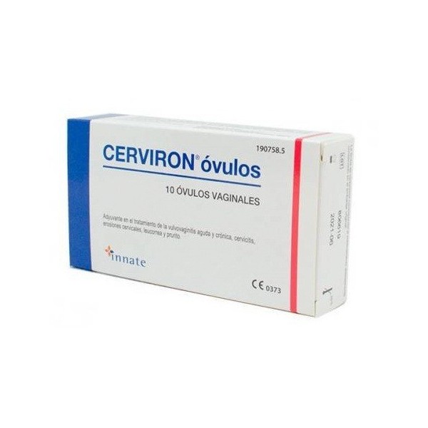 Cerviron Óvulos Vaginales 10 Óvulos