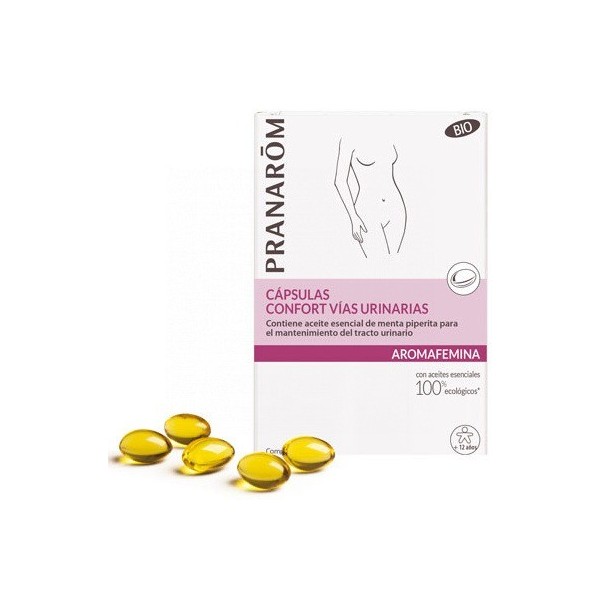 Pranarom Aromafemina Confort Vías Urinarias 30 Cápsulas