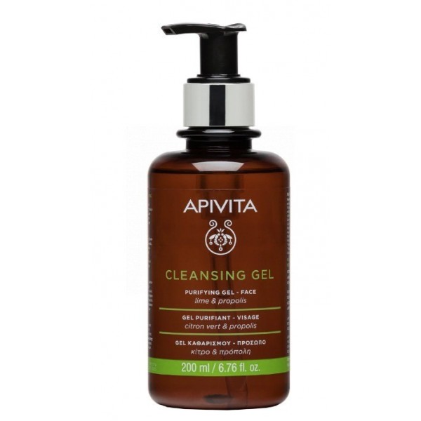 Apivita  Gel Limpiador Pieles Grasa/Mixta con Propóleo & Cítricos  200ml