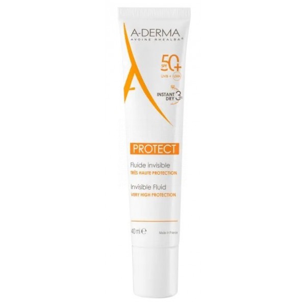 A-Derma Protect Fluído Invisible SPF-50+ 40ml