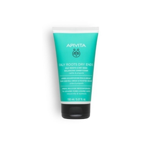 Apivita Acondicionador Equilibrante Raiz Grasa Puntas Secas 150ml