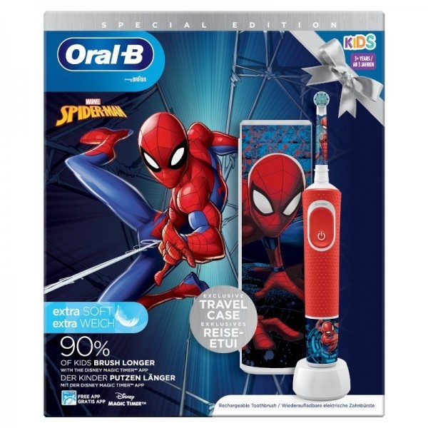 Oral-B Cepillo Eléctrico Infantil Spiderman 1ud