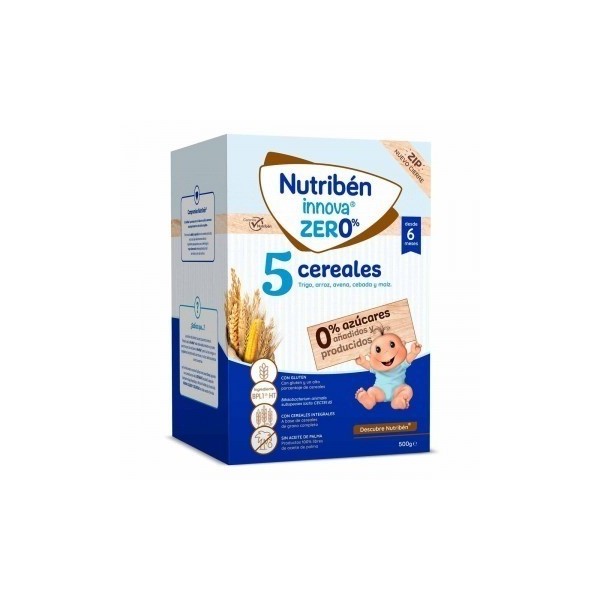 Nutriben innova 5 Cereales 0% 1 Envase 500 g