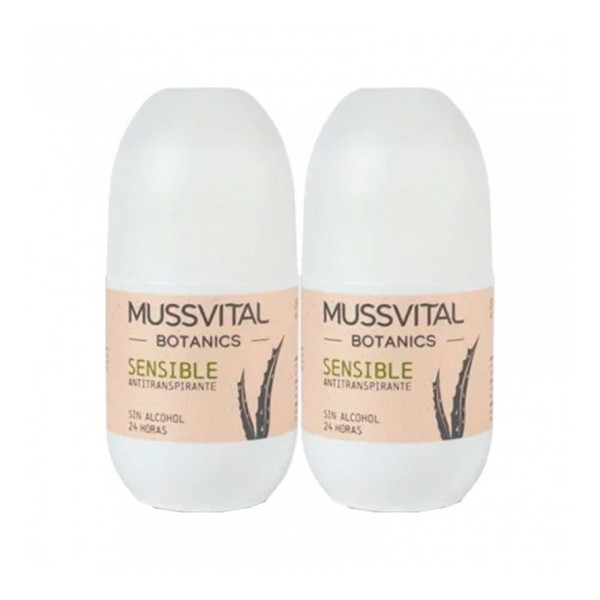 Mussvital Sensible Botanics Desodorante 2x75ml