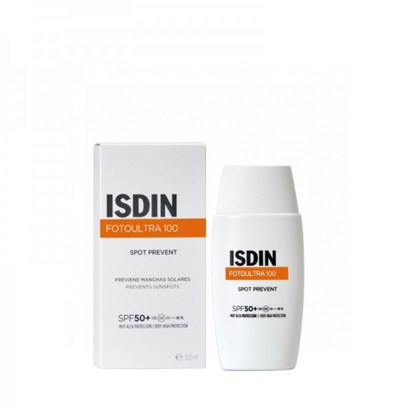 Isdin Fotoultra 100 Spot Prevent Color SPF 50+ 1 Envase 50 ML