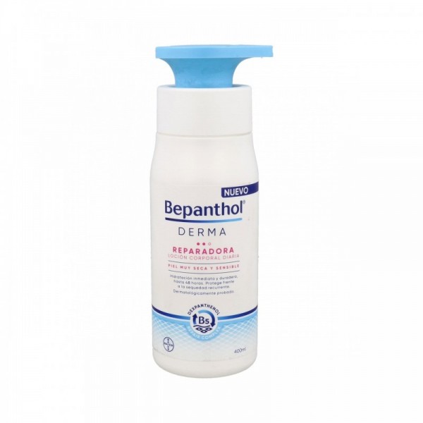 Bepanthol Derma  Reparadora Locion Corporal Diaria 1 Envase 400 ml