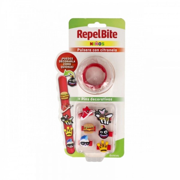 Repel Bite Niños Pulsera Customizable 1ud