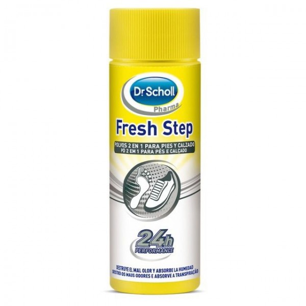 Scholl Fresh Step Polvos 2 en 1 Pies y Calzado 75gr