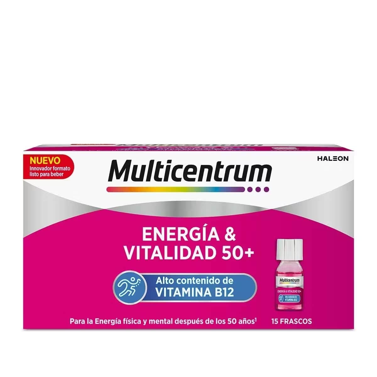 Multicentrum Energía & Vitalidad 50+ 15 frascos